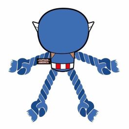 Cuerda dental para perro avengers capitan america 13.0 x 10.0 x 20.0 cm Cuerda dental para perro avengers capitan america 13.0 x 10.0 x 20.0 cm