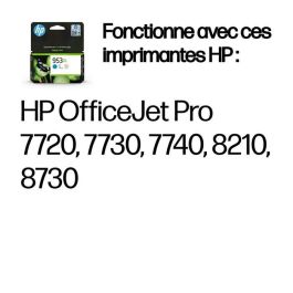 HP Oficejet Pro 7730/8710/8720/8730/8740 Cartucho Cian nº953XL 1450pag
