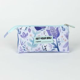 Estuche portatodo 3 compartimentos frozen 11.5 x 2.0 x 22.5 cm