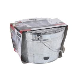 Bbq Collection Barbacoa de zinc modelo barril Ø27cm con parrilla cromada y pies plegables
