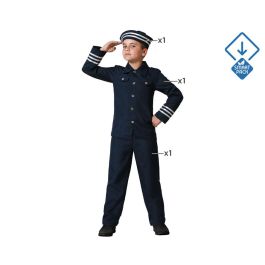 Disfraz Marinero Infantil Azul para Niño 3-4 Años - Temática Oficios Disfraz Marinero Infantil Azul para Niño 3-4 Años - Temática Oficios