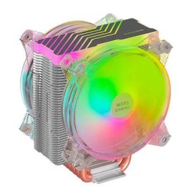 Mars Gaming MCPU66 Disipador CPU Doble Ventilador 120mm ARGB 220W TDP Multisocket Universal