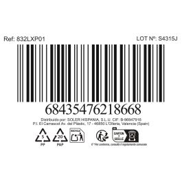 La Mediterranea Vaso Sidari 270 cc Mora - Colección Sidari (48 Unidades)