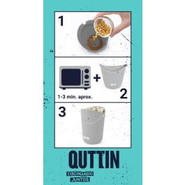 Palomitero Plegable de Silicona Quttin (24 Unidades) Palomitero Plegable de Silicona Quttin (24 Unidades)