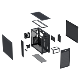 Asus Torre Gaming Prime AP303 Mesh Midi Tower Negro 90DC00V0-B39000