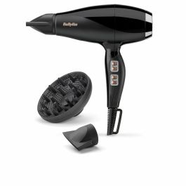 BaByliss 6716DE Secador de Pelo Profesional Air Power 2300W | Tecnología Iónica y Cerámica Antiencrespamiento, 122 km/h, con Difusor