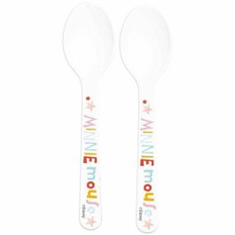 Thermobaby THE3023190133782 Pack Comida Bebé Minnie 1ª Edad - Mordisqueador, Bol, Taza con Asa, 2 Cucharas