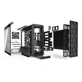 be quiet! Silent Base 802 Window Black, Midi Tower PC Gaming con Ventana Lateral y Panel de Vidrio Templado