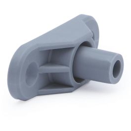 HERRAJES ALK Terminal Plástico Gris para Barra Volteador Precio: 0.49999983. SKU: B167EMABKG