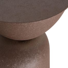 Mesita Marrón Acero 36 X 36 X 47 cm