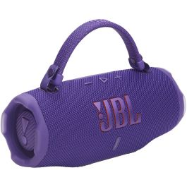 JBL Charge 6 Altavoz Bluetooth Portátil Púrpura 45W | Sonido Pro AI Boost, 28 Horas Batería, Auracast, IP67 Resistente