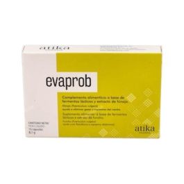 ATIKA Evaprob 15 Comprimidos, Complemento Alimenticio Digestivo con Probióticos y Extracto de Hinojo para Gases y Espasmos Precio: 25.99905. SKU: B1EY4GWKMZ