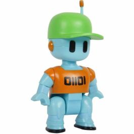 Bandai Figura Articulada Stumble Guys Robot Guy 11 cm con Pegatinas BAN3701405828417
