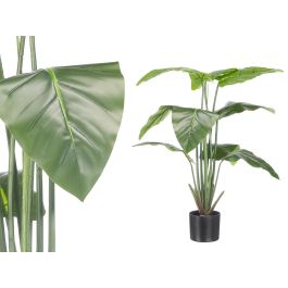 Ibergarden Planta Artificial de 9 Hojas Decorativa, Maceta Grande de Plástico, 110 cm de Alto, Color Verde y Negro (Set de 4) Precio: 91.78999984. SKU: B1F45LS7JH