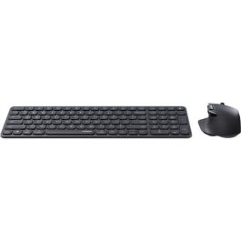 RAPOO 9760M Combo Teclado y Ratón Inalámbrico Ultrafino Gris Oscuro