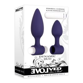 Plug Anal Evolved Dynamic Duo Morado Plug Anal Evolved Dynamic Duo Morado