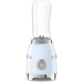 Smeg PBF01PBEU Mixer de Acero Inoxidable, Azul