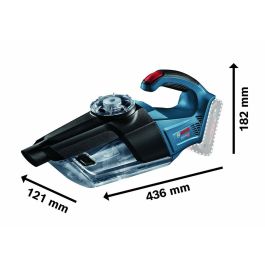 Bosch Professional GAS 18V-1 Aspirador Inalámbrico Profesional 18V sin batería, Caudal 10l/s, Depresión 60mbar