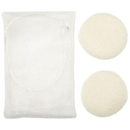 Cosmetic Club Juego de 2 Discos Desmaquillantes Reutilizables y Lavables Konjac para Todo Tipo de Piel
