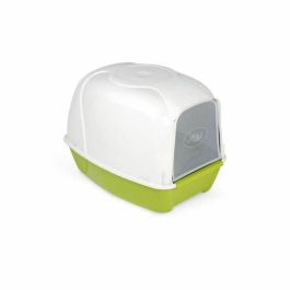 Aime Kroki Inodoro Sanitario Redondeado para Gatos de Todas las Razas y Tamaños, Fácil Limpieza, 53x41x27.5 cm, Color Verde Precio: 30.50000052. SKU: B1FE5KC9AJ