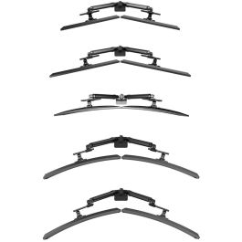 Neomounts DS65S-950BL2 Soporte de Mesa para 2 Monitores de 24-34" (61-86cm) hasta 11kg, Resorte de Gas, Pinza/Atornillado, Negro