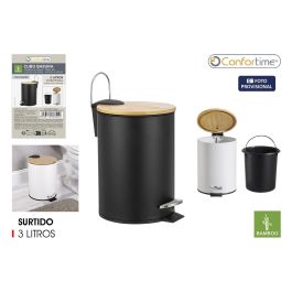 Inde Cubo Pedal Metal Bambú 3L 17x17x22.7 cm Surtido Precio: 37.50000056. SKU: B16QMRHJGQ