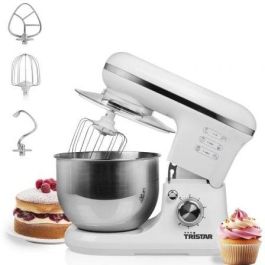 Robot de Cocina Tristar MX-4817 1200 W 1500 W Acero Inoxidable Blanco 5 L Robot de Cocina Tristar MX-4817 1200 W 1500 W Acero Inoxidable Blanco 5 L