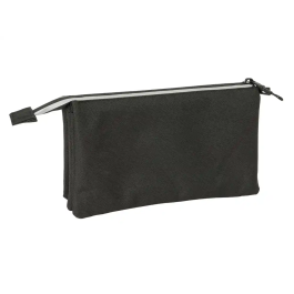 Portatodo Triple Eckō Unltd. Worldwide Negro 22 x 12 x 3 cm
