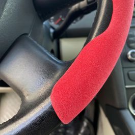Funda De Volante Roja 2 Piezas Occ Sport OCCFV0004 Funda De Volante Roja 2 Piezas Occ Sport OCCFV0004