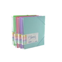 Carpeta Fundas (Tarifario) Office Box Espiral Pp A4 Blush 40 F. Surtido (4 Colores) (Set de 4) Precio: 33.68999975. SKU: B14MF5K8XX