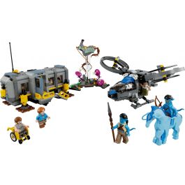 LEGO Avatar Montañas Flotantes: Sector 26 y Samson de la RDA - Juego de Construcción con 887 Piezas