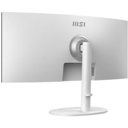 MSI Modern MD342CQPW Pantalla 34" UltraWide Quad HD 3440x1440 Pixeles, Curva, 1500R, 120Hz, 1ms, Blanco, 9S6-3PC59H-012
