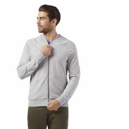 Chaqueta Deportiva para Hombre Reebok Bomber Retro Gris