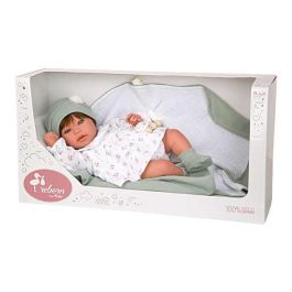 Muñeca reborn arias 45 cm paulina c/manta Muñeca reborn arias 45 cm paulina c/manta