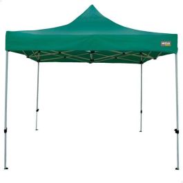 Cenador plegable verde altura ajustable 300x300x220 cm Cenador plegable verde altura ajustable 300x300x220 cm
