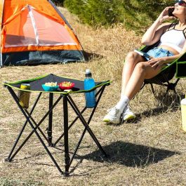 Mesa de Camping Textil Plegable con Funda Cafolby InnovaGoods