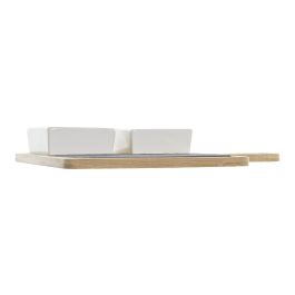 Tabla Aperitivo Basicos DKD Home Decor Negro Natural 20 x 5 x 31 cm Set de 3 Tabla Aperitivo Basicos DKD Home Decor Negro Natural 20 x 5 x 31 cm Set de 3