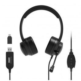 Port Designs Headphones/Headset Wired Head-Band USB Type-A Black