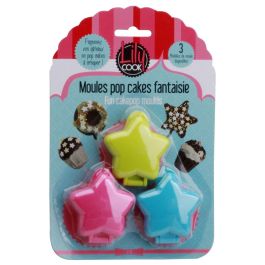 Juego De 3 Moldes Popcake/ Pirulet Lily Cook