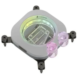 Corsair COR1693117797244 Refrigeración por agua iCUE LINK XC7 RGB ELITE para Intel 1700/AMD AM4/AM5 - Blanco