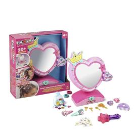 Fun Lockets Espejo Secreto con Compartimentos para Niñas +4 Años | Incluye +20 Sorpresas y Aplicador de Brillos para el Pelo Fun Lockets Espejo Secreto con Compartimentos para Niñas +4 Años | Incluye +20 Sorpresas y Aplicador de Brillos para el Pelo
