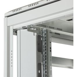 DIGITUS Unique Armario Rack de Red 42U 2053x800x1000mm Gris, Capacidad 800kg con Rieles Ajustables y Gestión de Cables