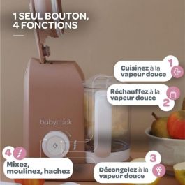 BEABA EXCLUSIVE, Babycook solo, robot bebé 4 en 1, cocina-batidora, Pralin BEABA EXCLUSIVE, Babycook solo, robot bebé 4 en 1, cocina-batidora, Pralin