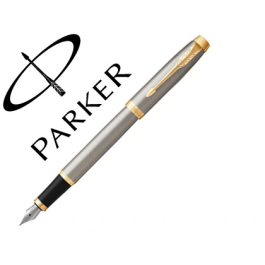 Parker Pluma IM Metal Cepillado GT - Sofisticado y de Notable Diseño, Plumín de Acero Inoxidable Precio: 46.99000031. SKU: B1ETTAASVS