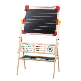 Tachan Pizarra Madera XL 2 en 1 Tiza y Rotulador Magnético con Ábaco, Reloj, Letras y Certificación FSC para +3 años Precio: 60.5. SKU: B19L6QHBEZ