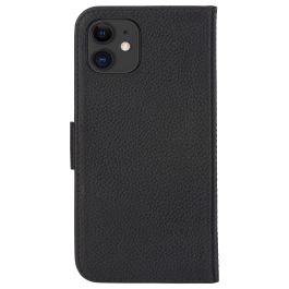 dbramante1928 New York Flip Case 2 en 1 Funda de Cuero Completo con Bolsillo para Tarjetas Night Black para Apple iPhone 11 y XR