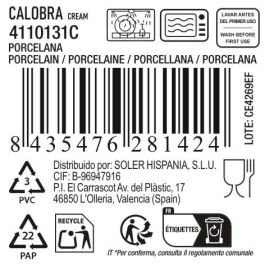 La Mediterranea Mug Calobra 220 cc Crema