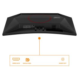 AOC C24G42E Monitor Curvo Gaming 23.6" Full HD 180Hz 1ms VA Negro/Rojo