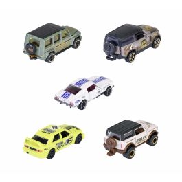 Majorette Caja Castheads Magazine MAJ3467452075340 - 5 Vehículos Metálicos con Piezas de Apertura y Faros Translúcidos - A Partir de 3 Años