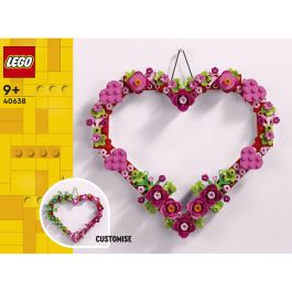 LEGO 40638 Decoración en Forma de Corazón - Juguete para Niños a Partir de 9 Años